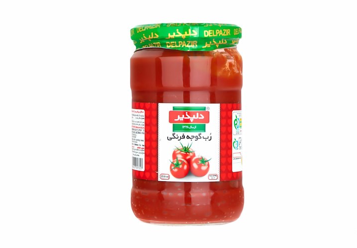 رب گوجه فرنگی دلپذیر با قابلیت ترکیب سریع و پخش یکنواخت در فرآیند پخت